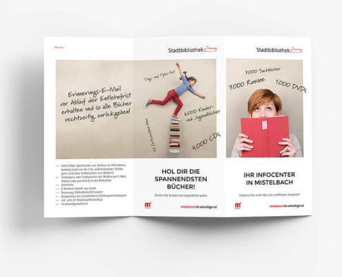 Stadtbibliothek Werbung