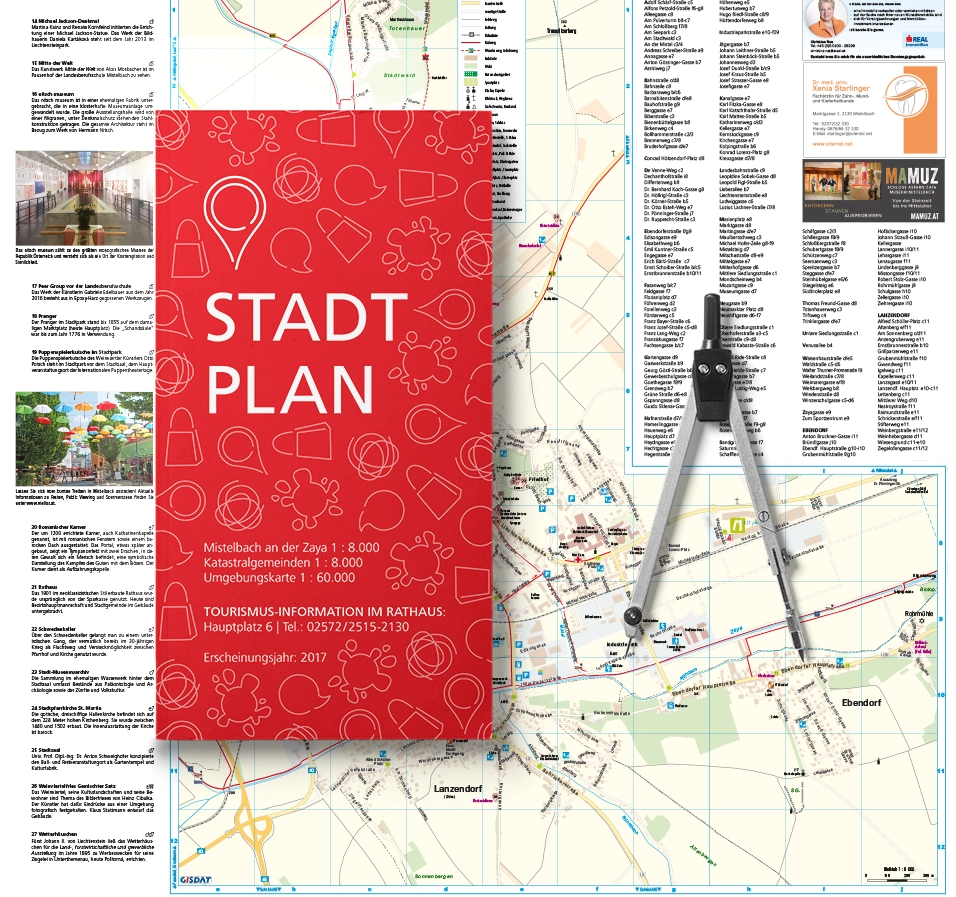 Stadtplan Mistelbach